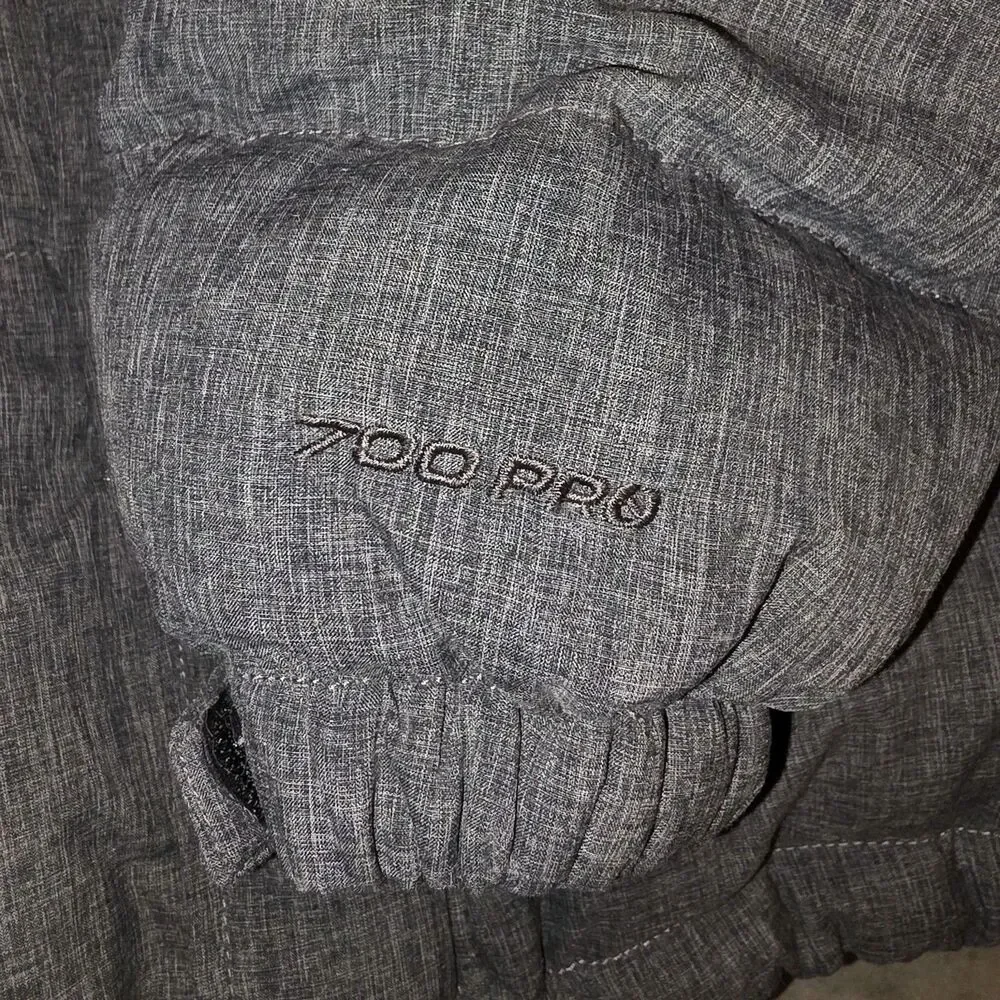 THE NORTH FACE NUPTSE 700 Pro XXL Vtg 2003 Retro 96 Grey Black Down Puffer Coat